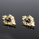 XIFEI, Herren -Mini -Kragen Pin Brosche, Legierung bemalte Ölkreuz -Krone -Schild Brosche, Anzugshemdzubehör, Kronschild Single