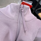 Adidas sweatshirt women's 2024 spring and autumn Z.N.E sportswear stand collar windproof jacket casual semi-zipper pullover IS3899 XL
