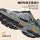 
LeTTO (LOTTO) hiking shoes men's shoes summer breathable running shoes outdoor cross-country hiking sneakers men 1071 black 41