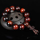 Big Red Rosewood Armband Holz Männer Geschenk rotes Holz Buddhistische Perlen kultureller Rosenkranz Sn3894 2.0*12 Stück Zambia Blutsandelholzarmband