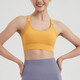 Halten Sie Yoga Sports Unterwäsche Running Weste Frauen mit hoher Intensität schocksicherer Rückenbra Back Schnalle einstellbare 12392 Sauerstofflila XL