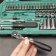 CLCEY1/4 XIAOFEI 52-Stück-Sockelschlüssel Set 09002 Automatische Reparatur Schneller kleiner Ratschenschlüssel-Werkzeugboxzubehör 5mm Kurzschläuche-11304
