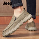 Jeep Casual Shoes для мужчин в летнем новом стиле дышащая мягкая подошва однофуточная ботин