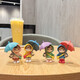 
Gelun Cute cartoon desktop character small ornaments creative office healing mini couple micro landscape decoration one-doll kitten combination