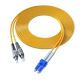 Zhongtian Communications (ZT-NET) telecommunications grade single-mode dual-core fiber optic jumper LC-LC optical module room connection cable data center fiber optic jumper transceiver pigtail single-mode dual-core LC-FC 15 meters
