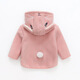 JINBUDING 2024 Children's Polar Fleece Jackets Children's Clothing Boys and Girls Clothes Velvet Thickened Baby Autumn Jackets Cartoon Polar Fleece/Bunny Pink 90 cm