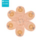 
Kanglebao stoma pocket One-piece 15541/15251 Shengshu stoma pocket disposable anal bag feces bag Kanglebao 15541 transparent [5 pieces]