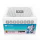 Thermaltake (Tt) rated 750W steel shadow Toughpower GF1 limited edition power supply white (native PCIe5.1/ATX3.0/gold certification/full module)