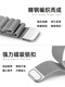 E-TREND适用appleWatchs9表带金属经典透气米兰尼斯iWatch表带8 /7/6/SE苹果手表表带高级磁吸秋冬男女生 B款米兰磁吸黑 适用：iwatch12342mm