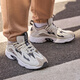 Reebok (Reebok) couples DMX 1000 mesh lightweight retro sports casual comfortable running shoes GX3895 (suggested to take a small size) white/brown 34.5