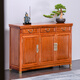 Li Yan, mahogany furniture, Myanmar rosewood (scientific name: Daguo Zisanthemum) sideboard, solid wood cabinet, tea cabinet, storage cabinet, Chinese style entrance shoe cabinet, cupboard, 98 double door cabinet, advance deposit