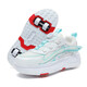 Sembosk Rambling Shoes de Sembosk Niñas 25 zapatos nuevos para niños nuevos zapatos Polea de la polea Internet Botón giratorio Patinaje de hielo zapatos deportivos infantiles 898 Ravas de cuatro ruedas Rosa Tamaño 35