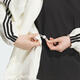 Adidas Clover Jacke Frauen Frühling 2025 Neues lässiges Komfort Mode Sportbekleidung Windschutzkragen Jacke Ji9768 Han Yu White L.