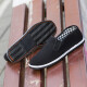Viejos zapatos de algodón de algodón de invierno de Beijing para hombres con un padre de una pierna de margen de papa además de terciopelo zapatos de invierno cálidos zapatos de tela de algodón no deslizan zapatos de tela para hombres viejos zapatos estampados (zapatos individuales) talla 43 (se recomienda comprar una talla más grande)