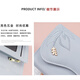 Kangourou (kangourou) Portefeuille dames 2025 Nouvelle mode brodée de boulerie à fermeture éclair brodé étudiant petit portefeuille chinois cadeau de la Saint-Valentin