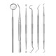 
Su Xiuchen's dentifrice remover for teeth cleaning tools for cleaning and cleaning. Full set of toothpicks and tartars. Cut and clean teeth 5 pieces