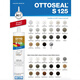 奥托otto胶美容胶哑光S70/S125硅胶中性厨卫OTTOSEAL S70-其他颜色备注(通用款)