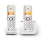 Gigaset Gigaset original SIEMENSA730 cordless phone mother machine clear hands-free A530 system A730 gentleman black one to two