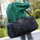 Winaden Reisetasche große Kapazität Geschäfts Reise Handgepäckbeutel Extra großer bewegender Bag Fernkleidung Bag Checkout Beutel Schwarz