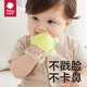 babycare婴儿牙胶手套式 咬咬乐手指安抚牙胶婴儿硅胶玩具防吃手 香槟粉