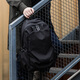 HK mochila para hombres bolsas de viaje para hombres bolsas de viaje para hombres bolsas portátiles de laptop estudiantes universitarios de secundaria mochila casual modelo cool negro