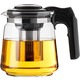 Jingkodi teapot glass high temperature resistant thickened large capacity tea kettle household health tea set large boiling water teapot 1500ml 1500ml-2600ml