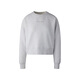 
Canada Goose Muskoka Women's casual brushed round neck sweater pullover sweatshirt 7063W 1342 Flower gray silver birch color M