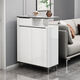 Luo Jixian 2025 new simple shoe cabinet household door elevator entrance double-sided living room partition painted porch cabinet storage cabinet delivery RD6621 double-sided porch cabinet 80cm long