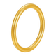 Gold Supreme (3D -Gold) Solid Pure Ring Ring Gold Ring Frauen 999 Full Gold Ancient Gold Ring Geburtstag Geschenkpreis 14 Ringe - 4,14 Gramm (mit Schmuck Geschenkbox)