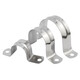 Jinchao 304/201 stainless steel pipe clamp riding pipe bracket pipe buckle throat hoop water pipe clamp U-shaped pipe clamp hoop M25 (6 points) 10 pieces