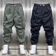 Jiaye trabaja con pantalones de trabajo informales resistentes al desgaste para los pantalones de moda de celebridades de Internet masculinos Pantalones de bolsillo deportivo Pantalones Khaki 2XL [125-145Jin [Jin equivale a 0.5 kg]]