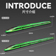 Remote Contrôle électrique Track Fuxing Train Simulation Toy Alloy Rail à grande vitesse Modèle EMU MODELS ET ENFANTS CODEAUX TOUELL