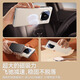 Coupeng eignet sich für Huawei Matex6 Mobiltelefon Hülle Neue Flip X6 Folding Screen Collector's Version Full-Pack Anti-Fall-Fall-Metalllinsen Magnetischer Inhaltsstoff Leder High-End-Schutzschutz Frauen Ultra-dünner Männerleder-Hülle [Neiyun White] Smart Fenster 丨 Magnetic Flip 丨 Light Luxury Leder Leder