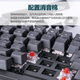 RK98 mechanical keyboard wireless 2.4G wired Bluetooth three-mode keyboard laptop home office desktop gaming keyboard 100 key 98 equipped with RGB backlit white tea shaft
