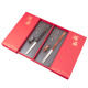 Manyuan extended 999 sterling silver chopsticks household non-slip, antibacterial and non-mouldy Chinese gift box ebony silver chopsticks gift 999 pure silver red rosewood ebony 2 pairs combination pack