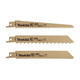 Makita (MAKITA) Saber Saw Blade S644 Reciprocating Saw Blade Wood Cutting 150MM Cutting Pieces Lumber Wood Cutting Saw B-16798 Cork Cutting [5 Package] 152mm