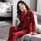 
Urban beauty pajamas for women in autumn and winter 2024 Internet celebrity ladies new fashion styles for wear pure cotton and fashionable style 9910 (801 X9902 M (80-100Jin [Jin equals 0.5 kg]) Universal size
