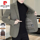 Pierre Cardin Cashmere Coat Men's Thick Wool Suit Autumn and Winter Short Down Liner Double-Sided Wool Jacket Men's Winter Camel HYX-6802 Short Wool Double-Sided Wool Suit 3XL 160-175Jin Jin is equal to 0.5 kg