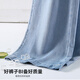 Bonaling Prewday Damen Wide-Bein-Hosen tragen im Sommer dünne, lässige, gerade gerade Hosen, lockere und einstellbare, druckene Tiansihosen L Größe 105-125jin [Jin ist 0,5 kg]