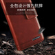 Dorande OPPO Reno8 Mobile Phone Case Leather Anti-fall Reno8Pro Flip Case Wallet Card Mobile Phone Case Protective Case Oppo Reno8 Leather Black