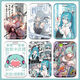 初音未来卡套二次元动漫miku学生校园卡校牌饭卡水卡地铁卡公交卡 初音未来Y14223 卡套+黑短编织钥匙扣