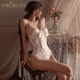 
Manyan sexy underwear sexy pajamas free from hot lace onesie bow suspender shame attack speed robe 9276