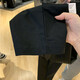 耐克（NIKE） 运动裤男裤夏季新款梭织防风工装裤休闲裤直筒裤宽松九分裤 DD7033-010黑色  L