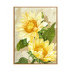 山头林村系向日葵diy数字油画填充手工画画填色手绘感涂色画油彩 SJ9738 50*60cm绷好加厚实木内框 高亮