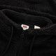 
Levi's [same style in the mall] Levi's men's imitation lamb velvet jacket versatile trendy retro black A5812-0000 S