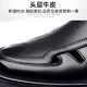 Voiture classique Summer Men's Cuir Chaussures Chaussures Sandales en cuir creux Sandals Men's Summer Souhable Chaussures masculines Généreuse Cuir non glissée Casual Dad's Chaussures LYC9921 Black 39