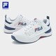 FILA Huang Jingyu's same style SPEED SERVE men's performance tennis shoes comprehensive training shoes white/jewelry blue-WB 42.5