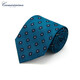 CAMICISSIMA mulberry silk with tie blue background blue yellow jacquard men's business casual versatile blue background blue yellow