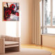Carloland Avengers Poster Marvel Wandaufkleber Spider-Man Captain America Dekorieren Sie das Schlafsaal Extra Large Tapete FY (PP) 1484 Breite 160 cm 80 cm