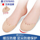 Maibunu japanische High Heels Frontfußblock Halbgröße für Frauendose Anti-Pain- und Anti-Wear-Soals-Sohlen Zehenschutz Anti-Wear-Zehenabdeckung [Ein Paar]